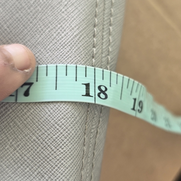 $298 Michael Kors Signature Jetset Center Tote HandBag Women Leather Gray Rare - Picture 10 of 16